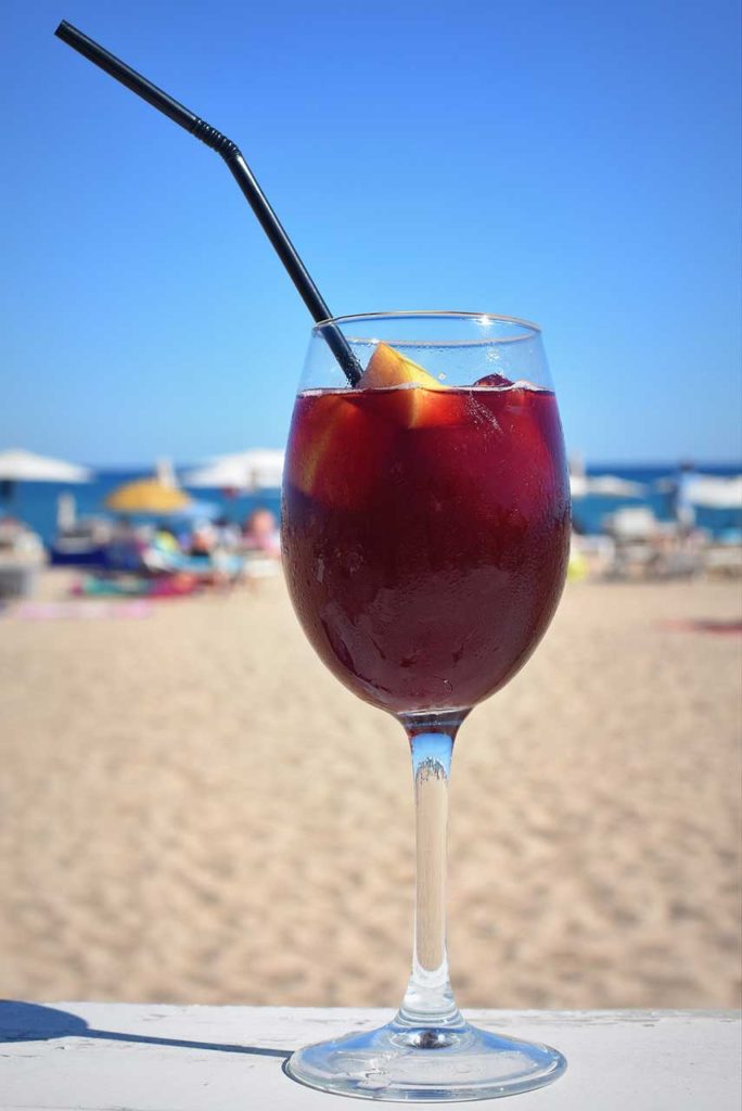 Sangria punch