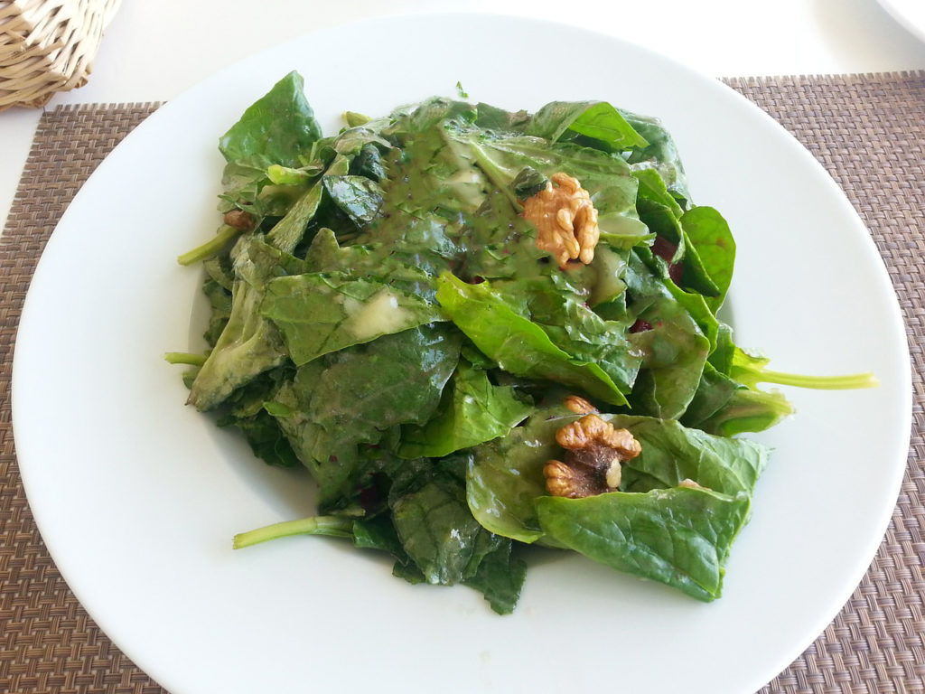 spinach salad recipe