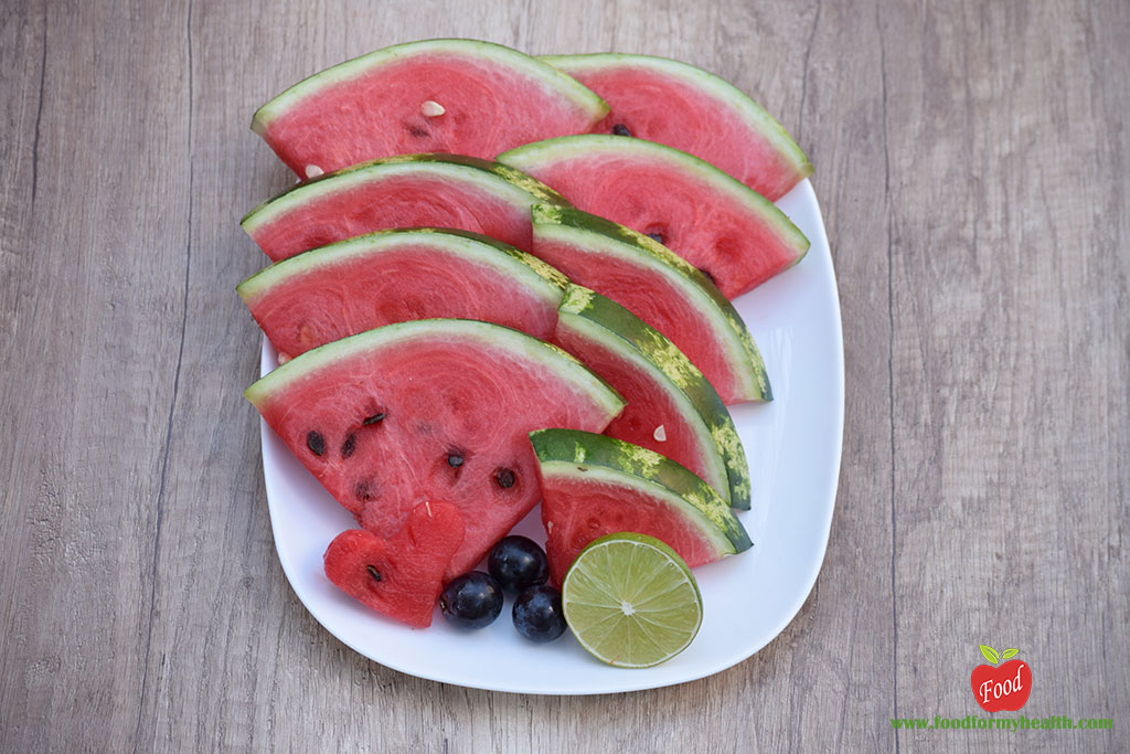 watermelon sliced