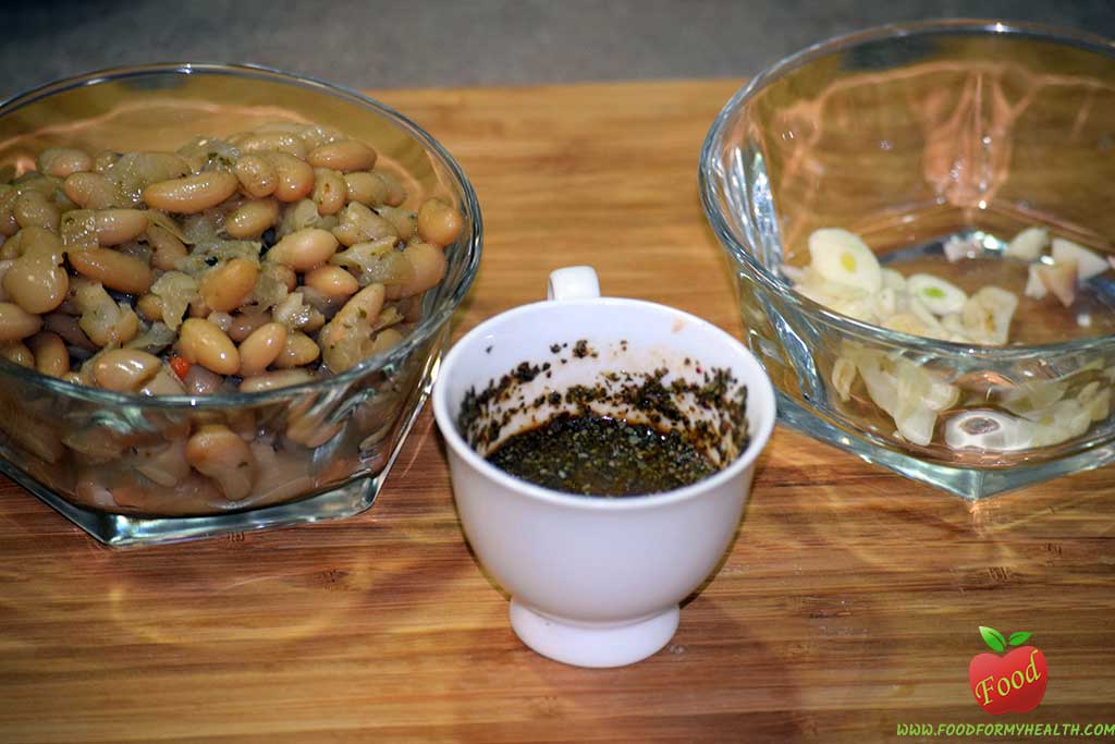 Beans spread ingredients