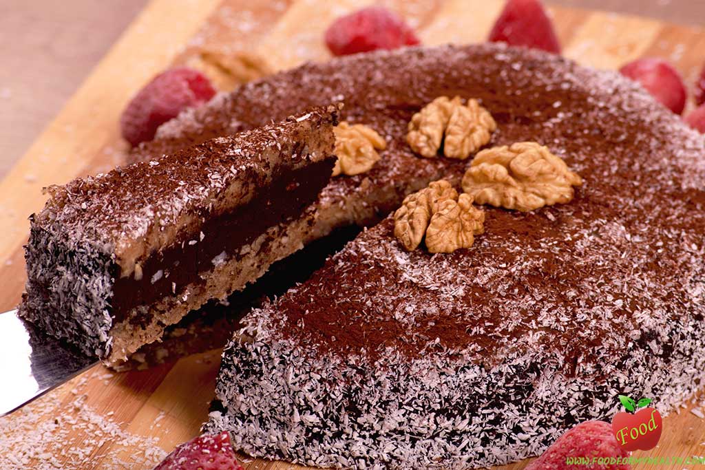 Vegan Chocolate Hazelnut Cake