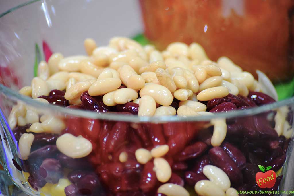 vegan bean salad