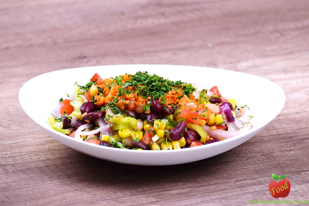 vegan bean salad