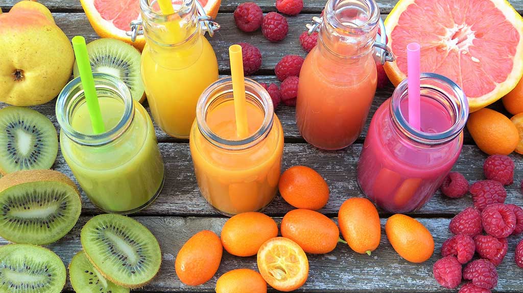 Freshly squeezed juices/smoothies