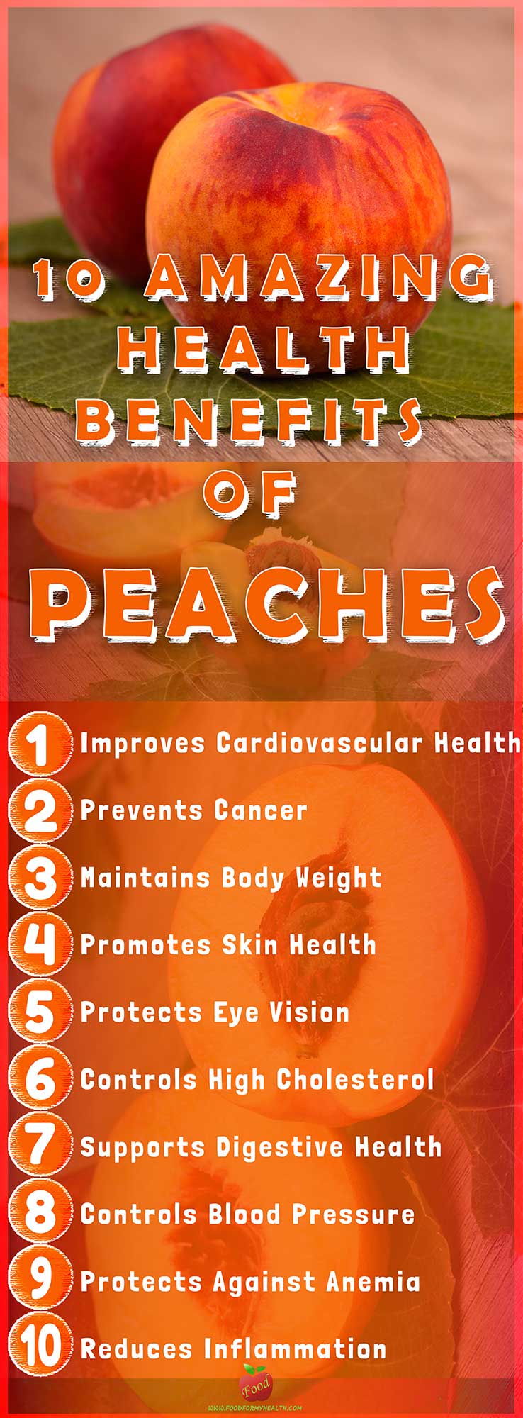 10 Amazing Health Benefits of Peaches