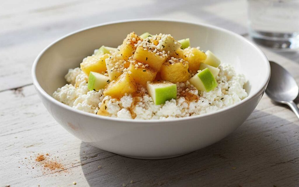 Cottage Cheese Fruit Power Bowl