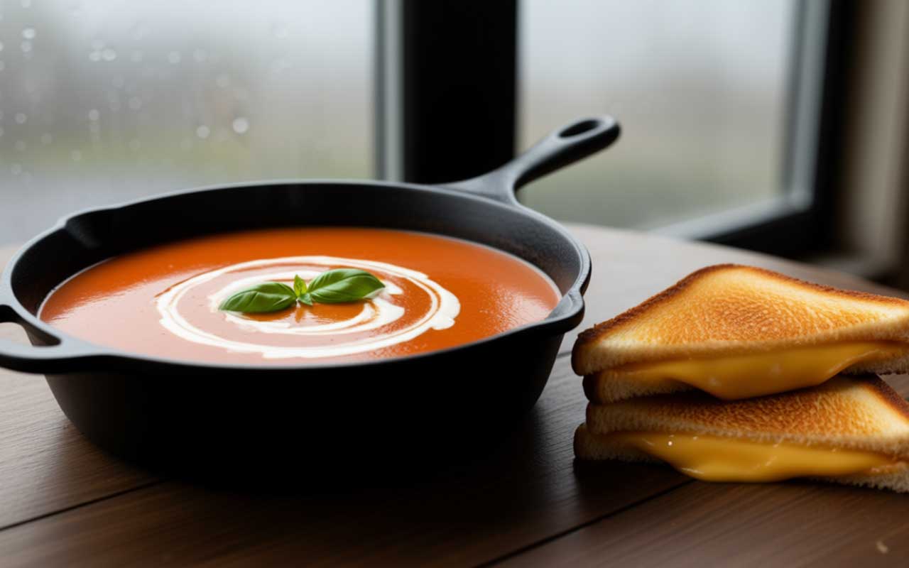 Creamy Tomato and Basil Soup