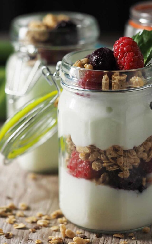 Greek Yogurt Berry Power Parfait