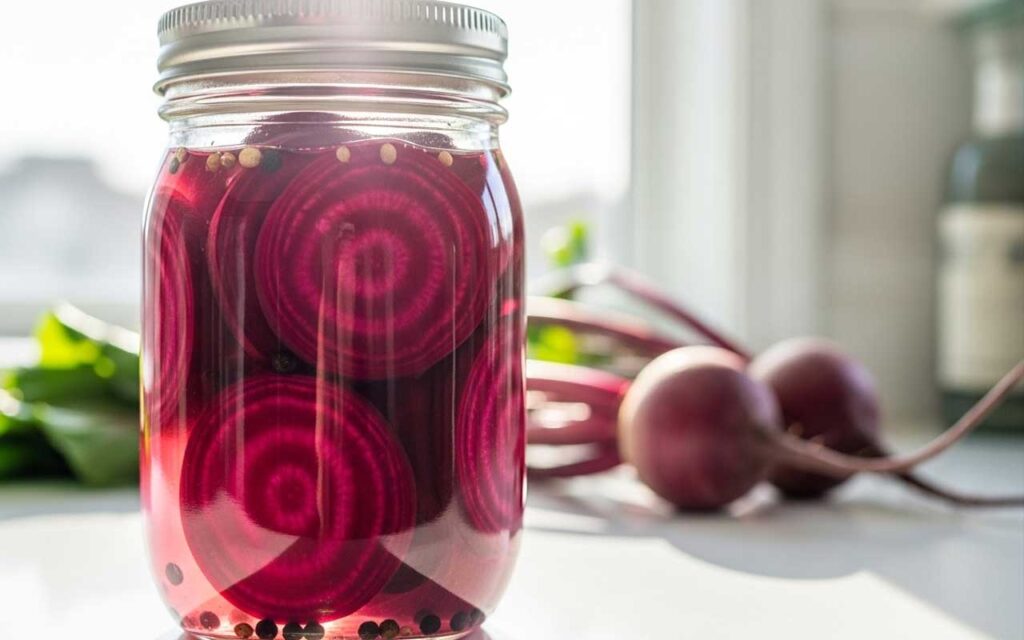 Quick Refrigerator Pickled Beets