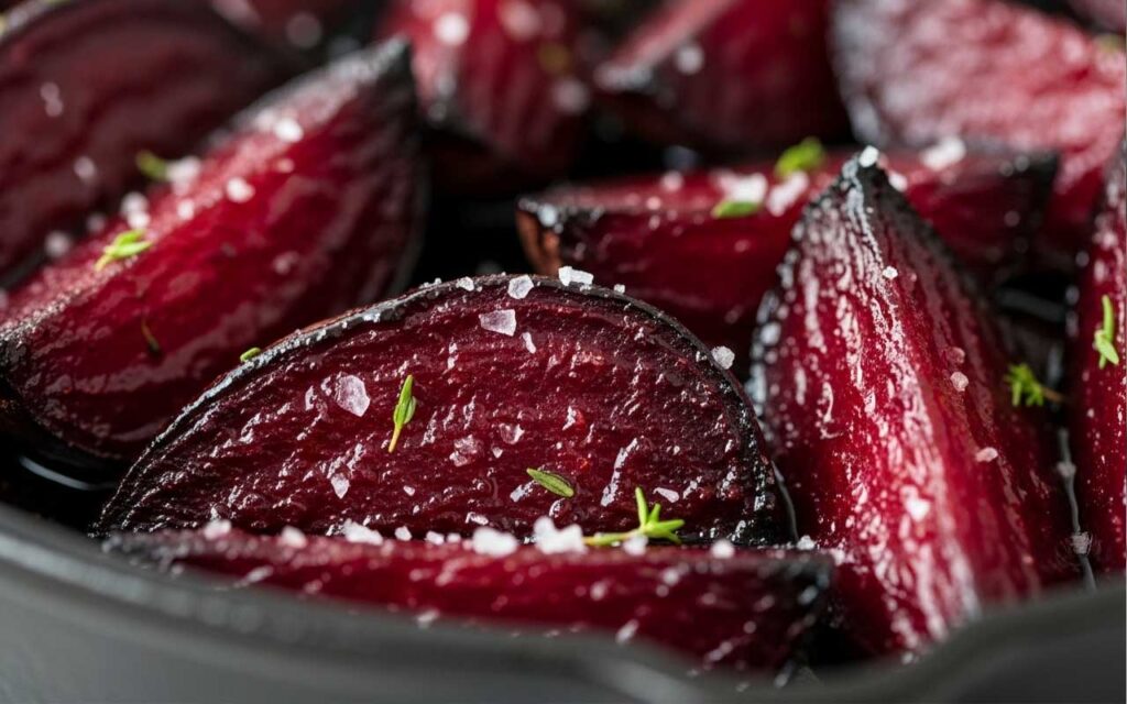 Simple Honey-Balsamic Glazed Beets